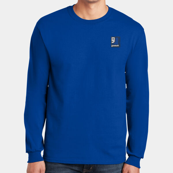 Goodwill - Ultra Cotton ® 100% Cotton Long Sleeve T Shirt Thumbnail